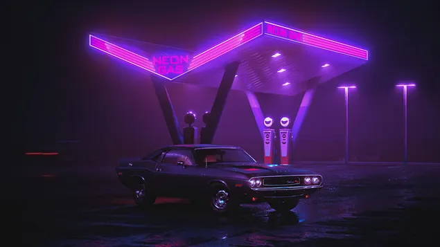 Đèn Neon Xe hơi Nghệ thuật tải xuống