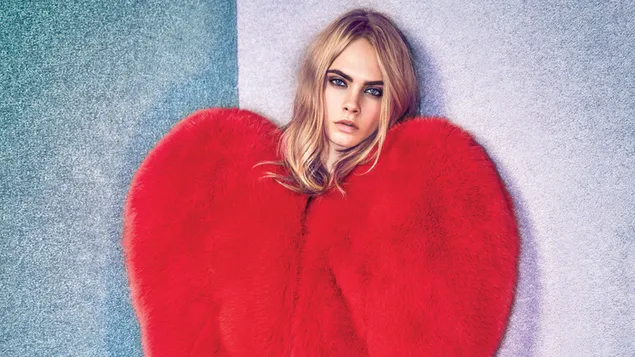 'cara delevingne' i hjerteformet kostyme nedlasting