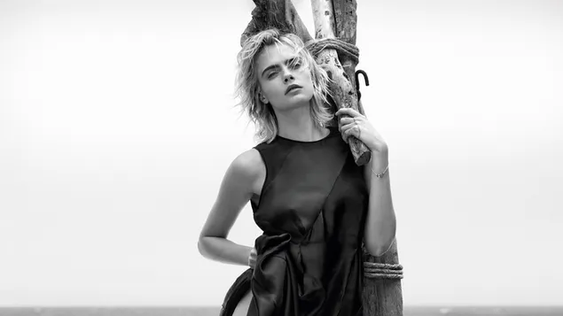 Hình nền Cara Delevingne | Bắn Marie Claire 4K
