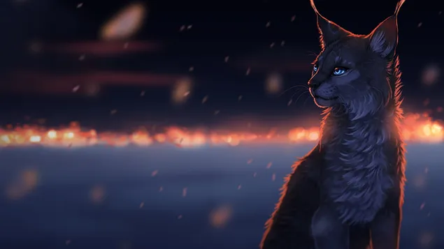 Hình nền Mèo hoang Caracal 2K