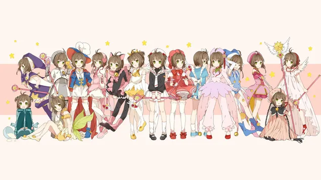 cardcaptor sakura - sakura kinomoton asut lataa