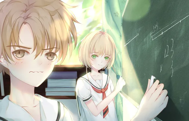 Cardcaptor Sakura - Sayoran Li & Sakura Kinomoto کاغذدیواری  HD