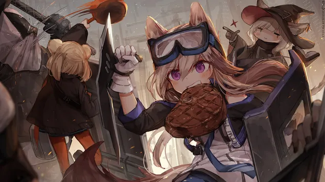 開衫 - 方舟騎士（動漫電子遊戲） 4K 壁紙