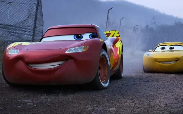 Descărcare Film animat cu mașini, mașină roșie, Fulger McQueen