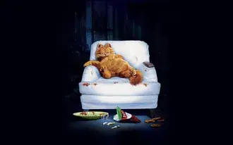 Tapeta Kreslená pomalá postavička Garfield HD
