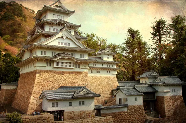 castillo de himeji japón