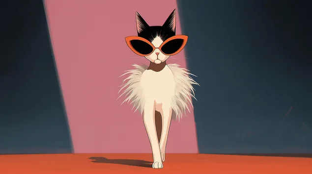 sangurasuwokaketehuatsushiyonranueiwoKuo Bu suruMao  daunrodo