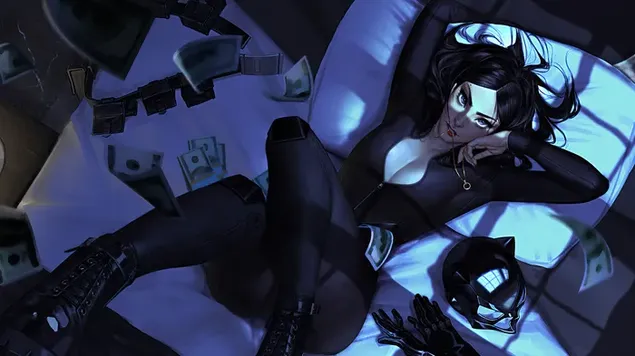 catwoman dc comics art preuzmi
