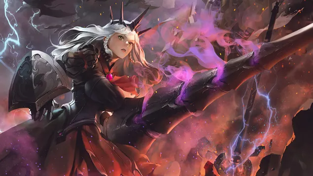 Cecilia - Epic Seven (jeu vidéo animé) 4K fond d'écran