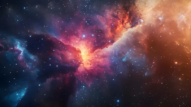 Небесни чуда: Величеството на космичкото царство 8K тапет