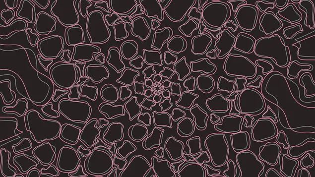 Ląstelės 4K ekrano užsklanda