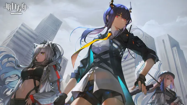 Чен с Ceylon & Schwarz | Arknights (аниме видеоигра) 4K обои