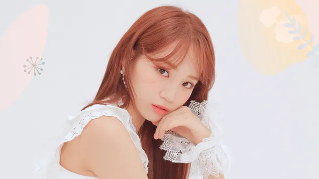 צ'אוון ב-'Bloom*Iz' MV Shoot [2020] מ-IZ*ONE (להקת K-Pop) 4K טפט