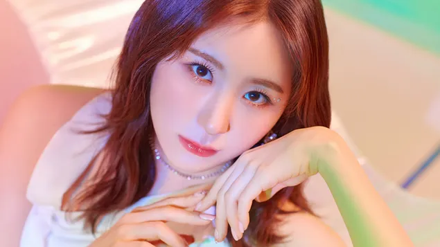 Taustakuva Chaeyeon elokuvassa "Secret Story of The Swan" MV Shoot (2020) IZ*ONElta [K-Pop Band] 4K