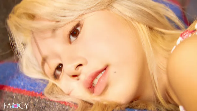 Chaeyoung im MV-Shooting „Fancy You“ von Twice (K-Pop-Band) 4K Hintergrundbild