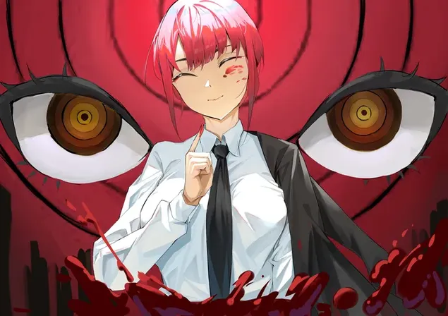 fear sabh slabhrach, leine bhan, carachtar rua on tsraith ghrinn manga seapanach ioslodail