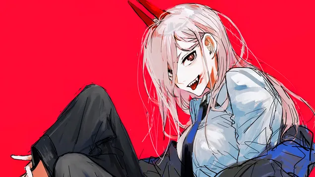 رجل بالمنشار - قوة "شيطان الدم" 4K خلفية