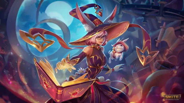 Chang'e - Månens älva 4K bakgrund