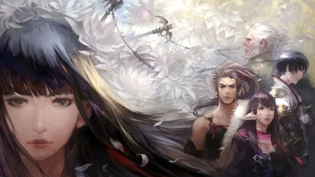 Taustakuva Hahmot Concept Art | Final Fantasy XIV Online (videopeli) 4K