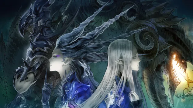 Karakters Konsepkuns - Final Fantasy XIV aanlyn (videospeletjie) aflaai