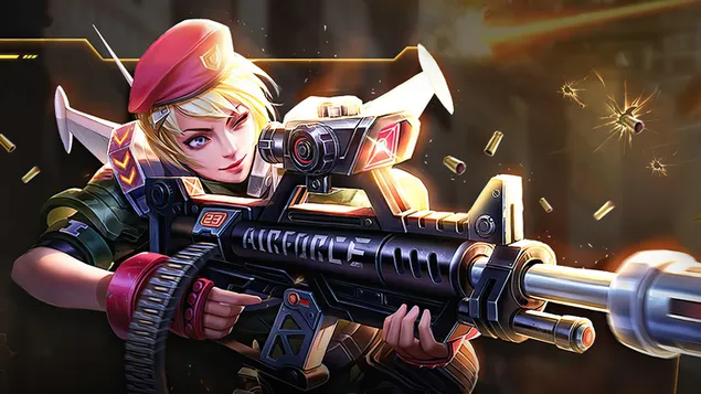 Ketua Caj 'Kimmy' - Mobile Legends (ML) 4K kertas dinding