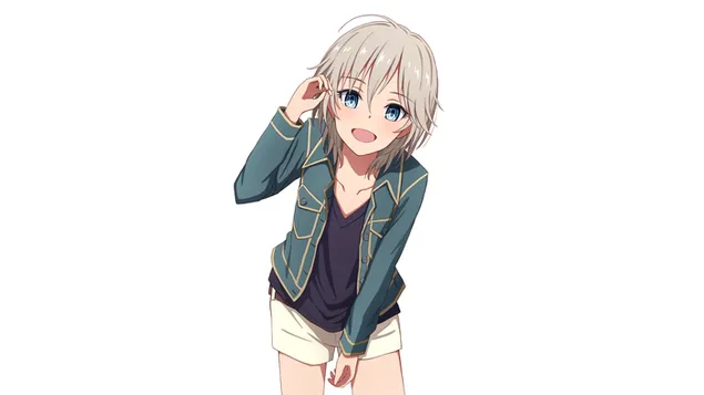 Charming Anastasia in casual 