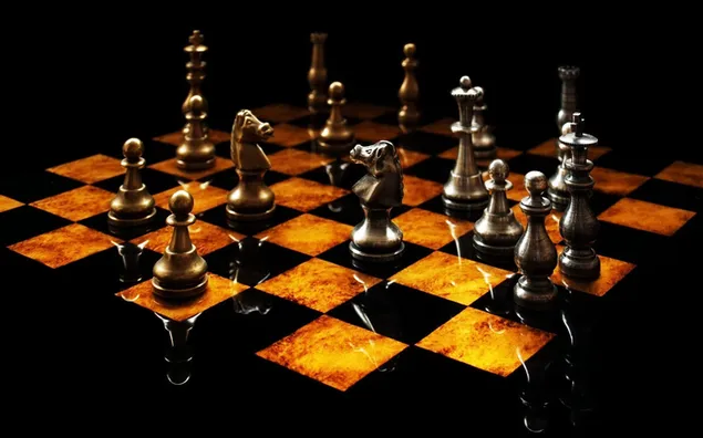 Check Chess Wood  download