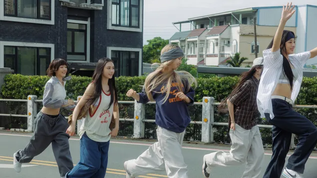 חברי ניו-ג'ינס עליזים - צילומי אלבום 'כמה מתוק' 4K טפט