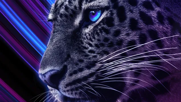 Cheetah Digitale Kunst