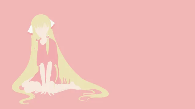 Chi af Chobits 4K baggrundsbillede