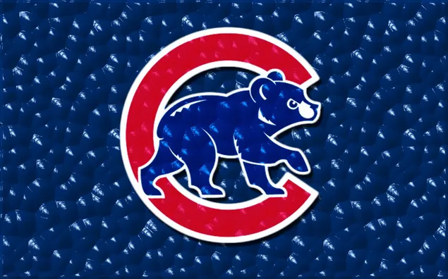 Logotip dels Chicago Cubs blau baixada