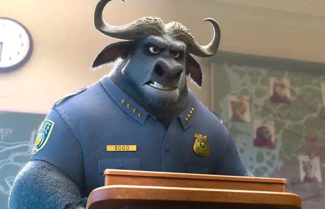 Cảnh sát trưởng Bogo của sở cảnh sát Zootopia