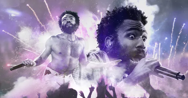 Vaikiškas Gambino genijus 2K ekrano užsklanda