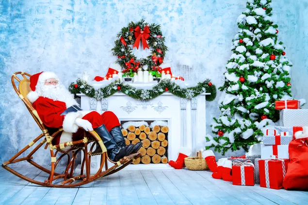 Chilliger Weihnachtsmann