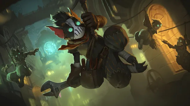 Chirean Sumpworker (Legends of Runeterra) - League of Legends (LOL) 4K خلفية