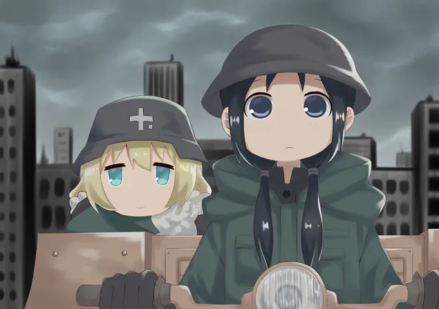 Chito og Yuuri HD bakgrunn