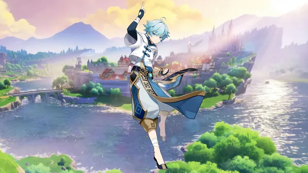 chongyun | genshin impact (anime video game) download