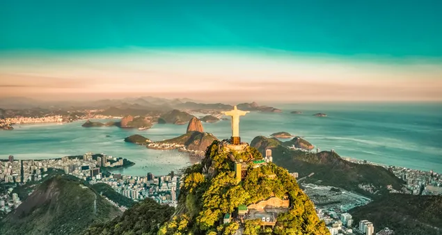 ブラジル、リオデジャネイロの救世主キリスト ダウンロード