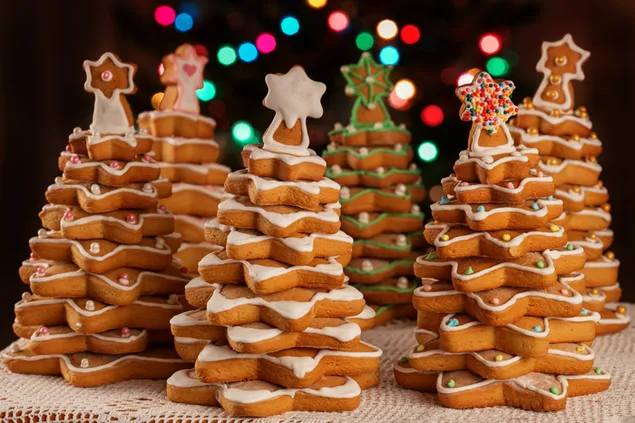 Christmas cookie trees