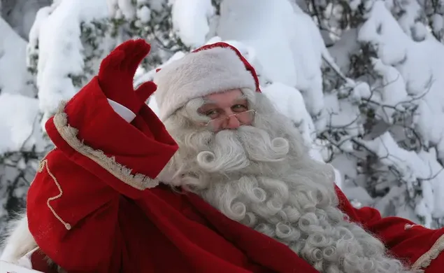 Babai i Krishtlindjes, Santa Claus HD sfond