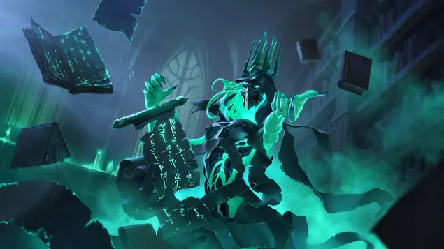 Chronicler Of Ruin (Legends of Runeterra) - League of Legends (LOL) 4K טפט