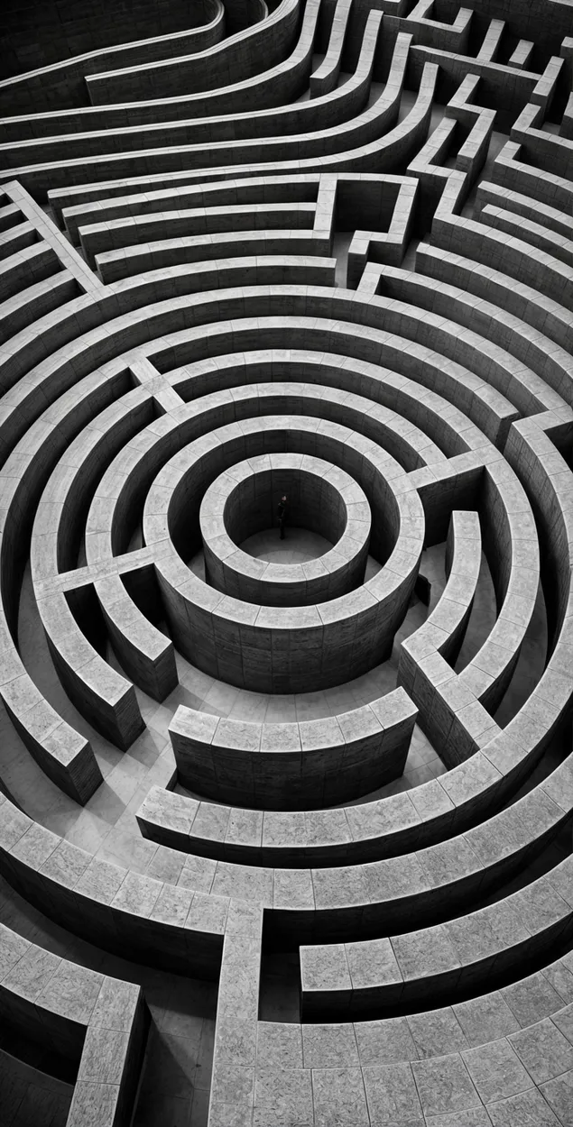 krugoviy labirint iz prikhovanimi dverima zavantazhiti