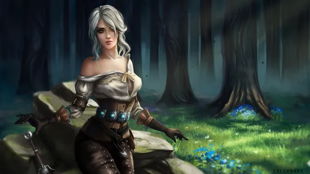 Ciri (Cirilla Fiona) - The Witcher 3 Wild Hunt (videogame) download