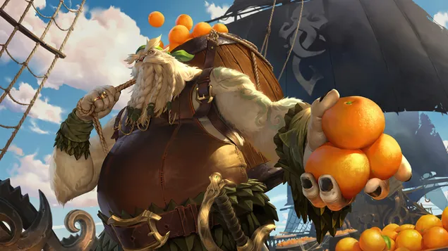 Citrus Courier (Legends of Runeterra) - League of Legends (LOL) 4K wallpaper