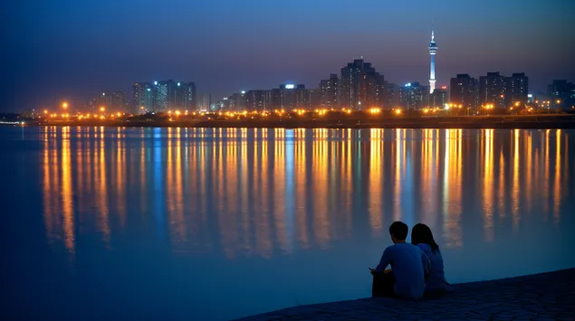 vrvt h`yr `l hmym: `rb shqt shl zvg lyd nhr hvrd