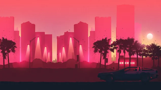 Ciudad Edificios Minimalista descargar