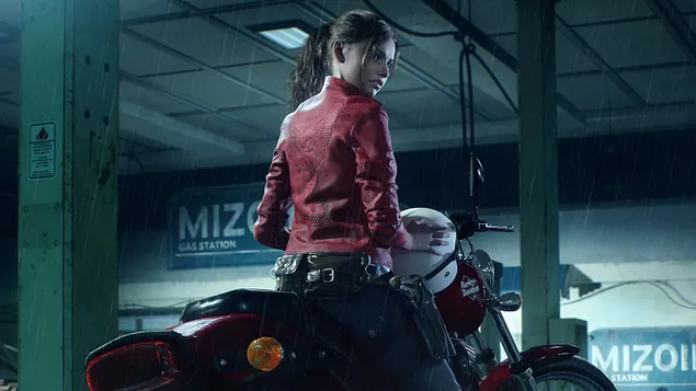 Claire Redfield z Resident Evil 4K tapeta