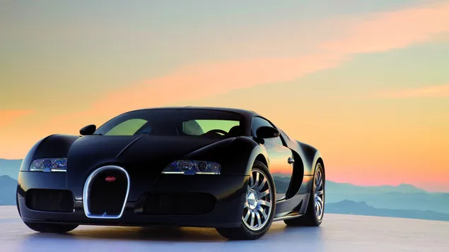 Klassieke Bugatti Veyron 4K achtergrond