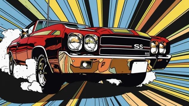 klassischer charme eines chevrolet el camino ss aus dem jahr 1970 herunterladen