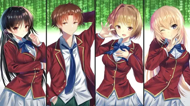 精英动漫合作教室 4K 壁纸